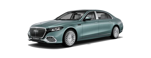Mercedes-Benz Maybach S-Class in Verde Silver