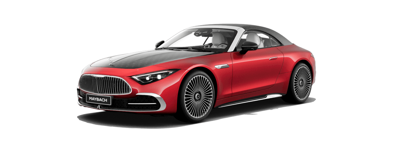 Mercedes-Benz Maybach SL 680 in MANUFAKTUR Garnet Red Metallic