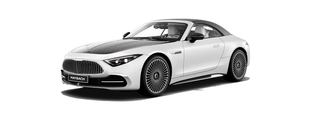Mercedes-Benz Maybach SL 680 in MANUFAKTUR Opalite White Magno