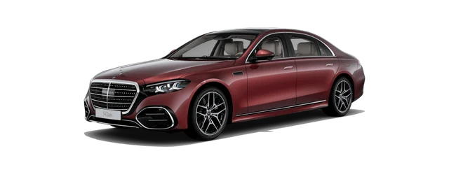 Mercedes-Benz S-Class in MANUFAKTUR Exclusive Carneol Red Metallic