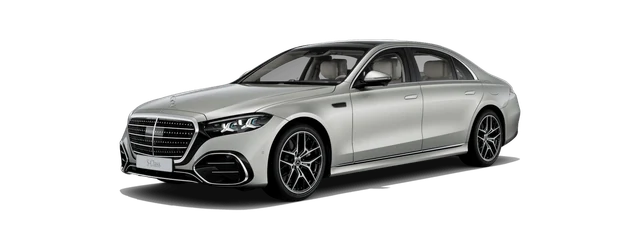 Mercedes-Benz S-Class in MANUFAKTUR Exclusive Silver Metallic