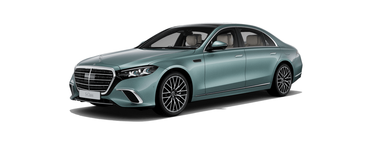 Mercedes-Benz S-Class in Verde Silver