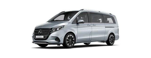 Mercedes-Benz V-Class in High-tech Silver Metallic