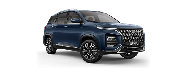MG Hector in Celadon Blue