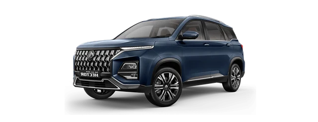MG Hector in Celadon Blue