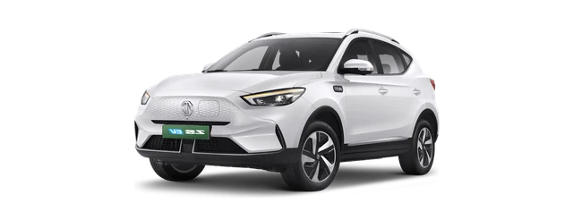 MG ZS EV in Candy White