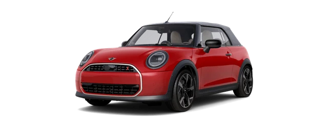 Mini Cooper S Convertible in Chilli Red