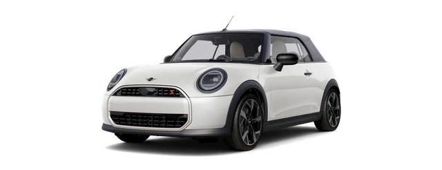 Mini Cooper S Convertible in Nanuq White