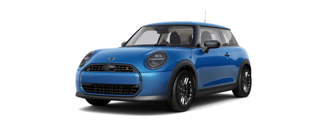 Mini Cooper S in Icy Sunshine Blue