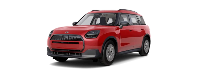 Mini Countryman Electric in Chilli Red