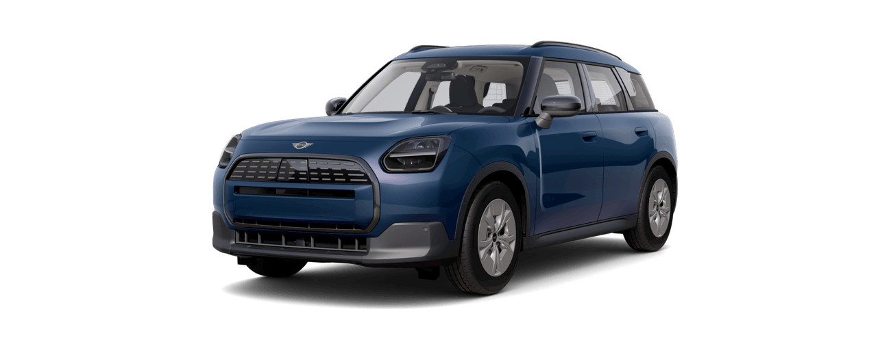 Mini Countryman Electric in Indigo Sunset Blue