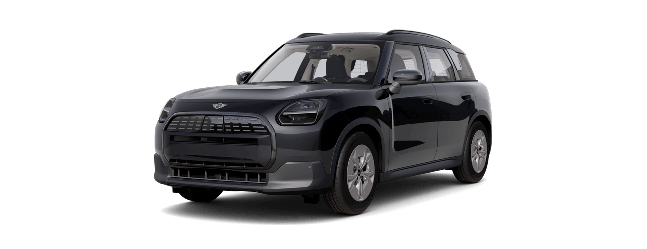 Mini Countryman Electric in Midnight Black