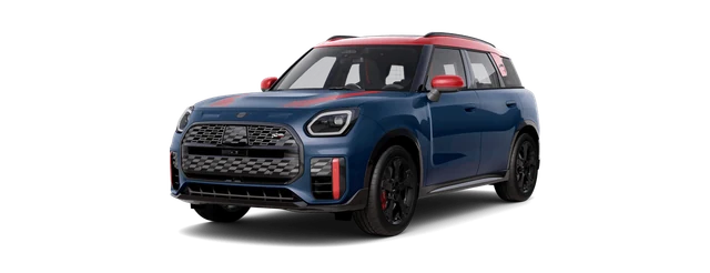 Mini Countryman JCW All4 in Indigo Sunset Blue