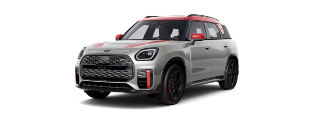 Mini Countryman JCW All4 in Melting Silver