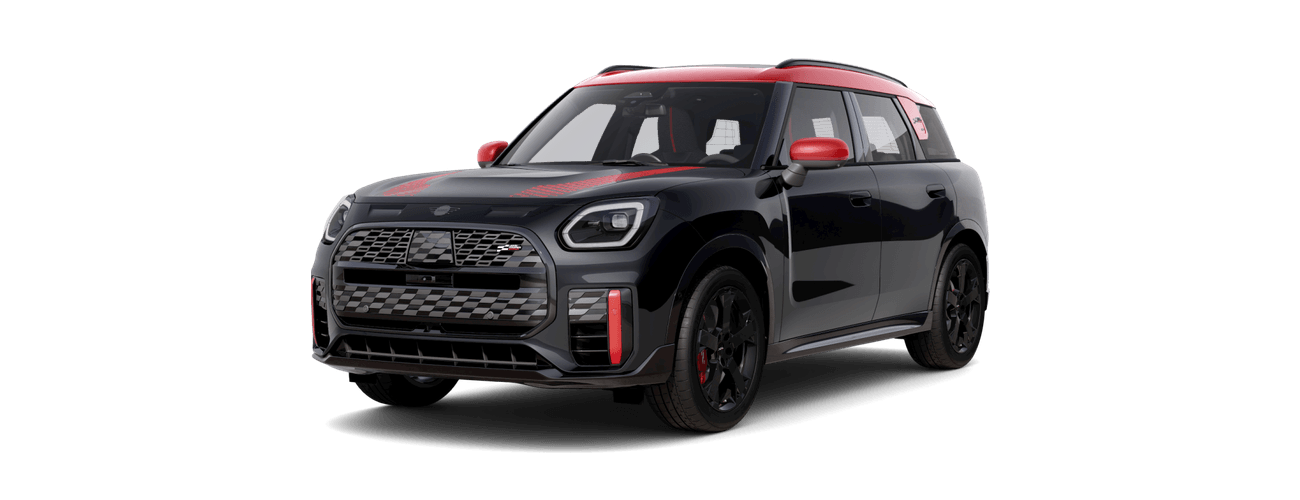 Mini Countryman JCW All4 in Midnight Black