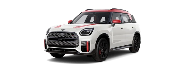 Mini Countryman JCW All4 in Nanuq White
