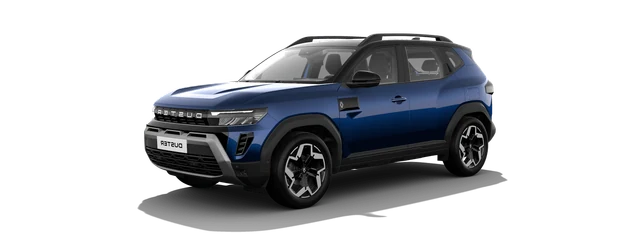 Renault Duster in River Blue with Stealth Black Roof