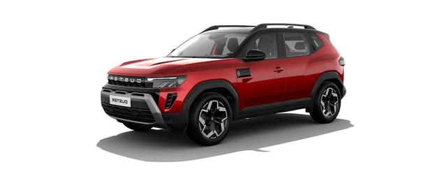Renault Duster in Sunset Red with Stealth Black Roof