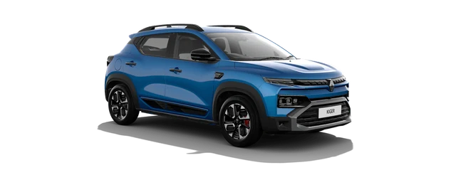 Renault Kiger in Caspian Blue