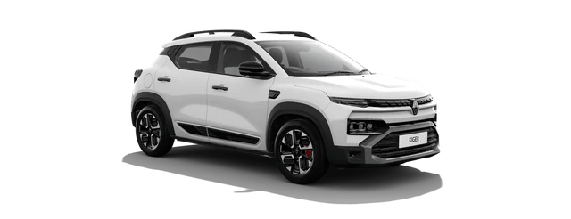 Renault Kiger in Ice Cool White