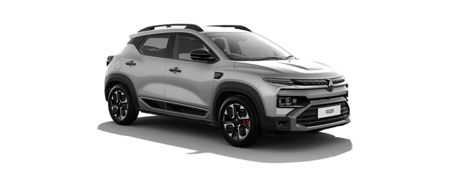 Renault Kiger in Moonlight Silver