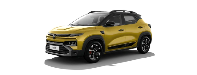 Oasis Yellow with Mystery Black Roof
