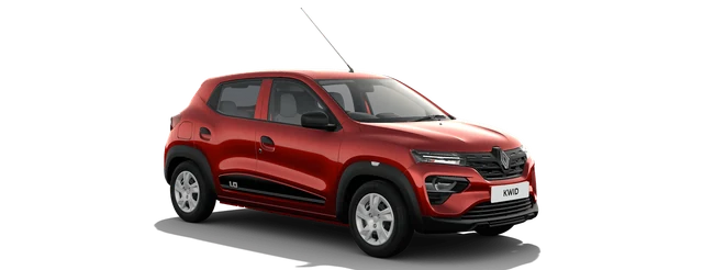 Renault Kwid in Fiery Red
