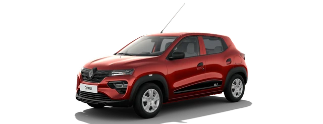 Renault Kwid in Fiery Red