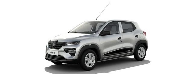 Renault Kwid in Moonlight Silver