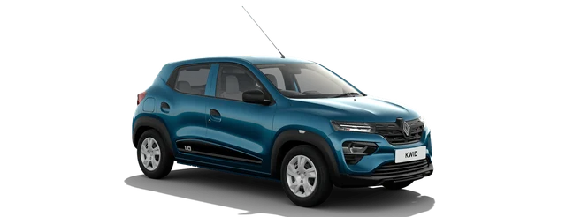 Renault Kwid in Zanskar Blue