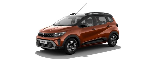 Renault Triber in Amber Terracotta with Mystery Black Roof