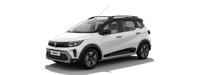Renault Triber in Ice Cool White with Mystery Black Roof