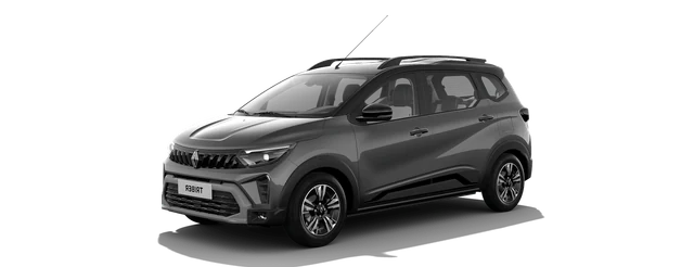 Renault Triber in Shadow Grey with Mystery Black Roof