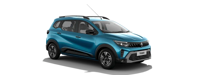 Renault Triber in Zanskar Blue