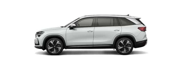 Skoda Kodiaq in Moon White