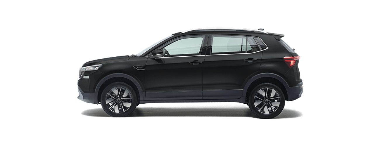 Skoda Kushaq in Deep Black