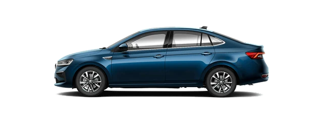 Skoda Slavia in Lava Blue