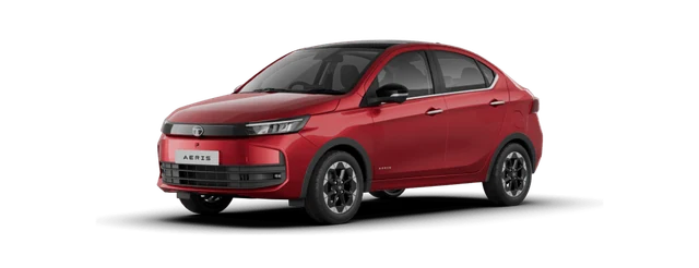 Tata Aeris in Nitro Crimson