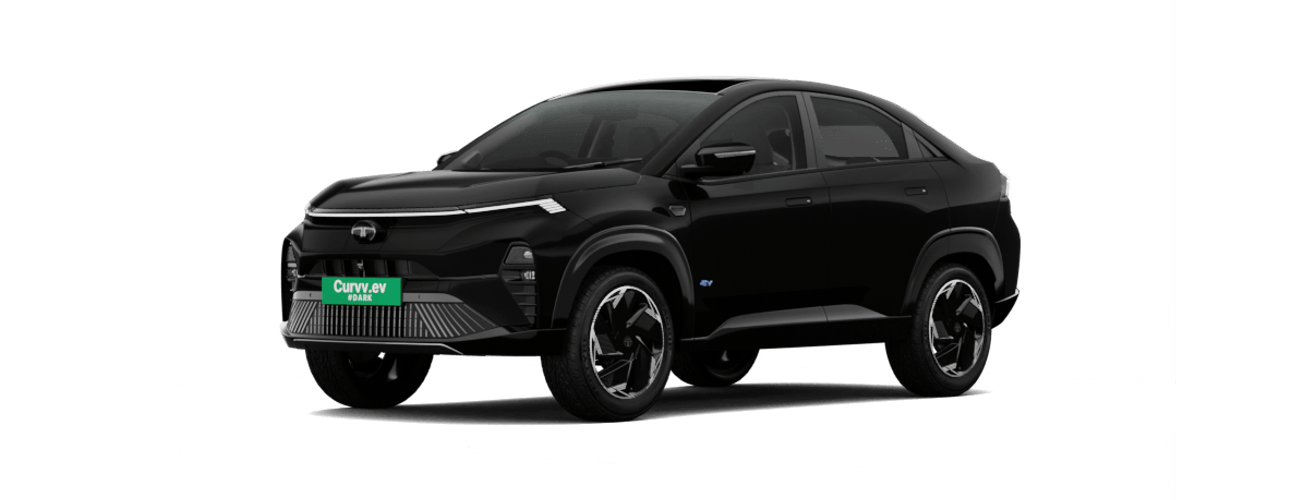 Tata Curvv EV in Carbon Black