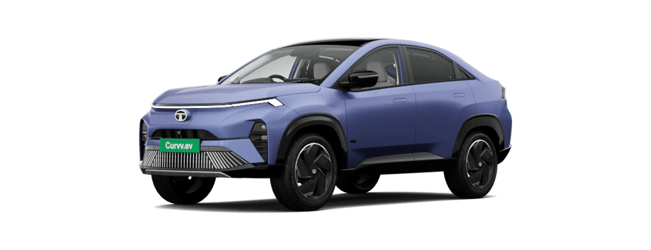 Tata Curvv EV in Virtual Sunrise