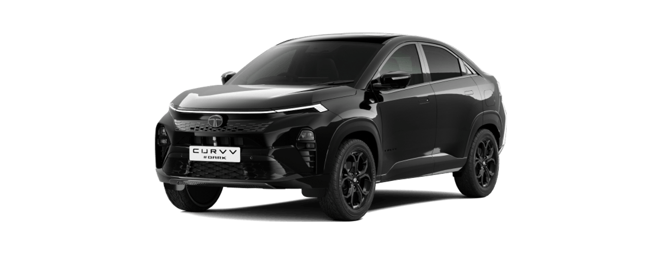 Tata Curvv in Carbon Black
