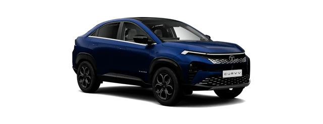 Tata Curvv in Royal Blue