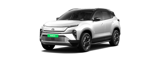 Tata Harrier EV in Pristine White