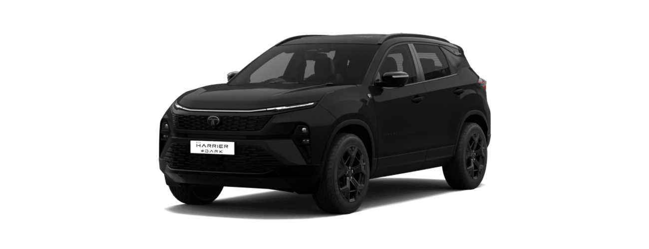 Tata Harrier in Oberon Black