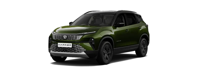 Tata Harrier in Seaweed Green