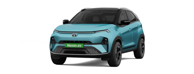 Tata Nexon EV in Ocean Blue