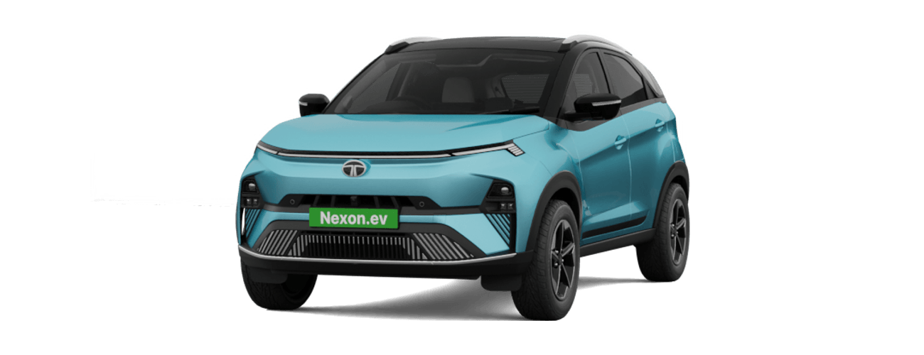 Tata Nexon EV in Ocean Blue
