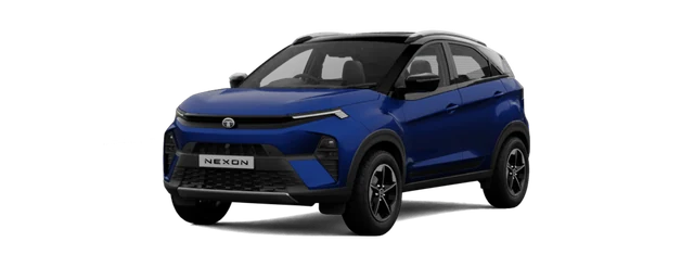 Tata Nexon in Royal Blue
