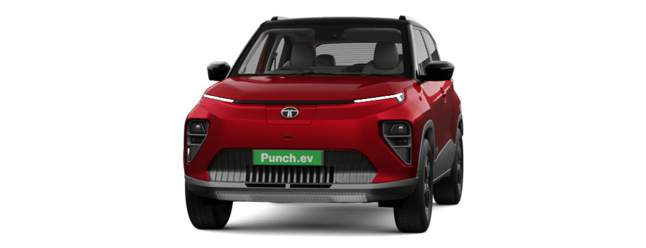 Tata Punch EV in Bengal Rouge