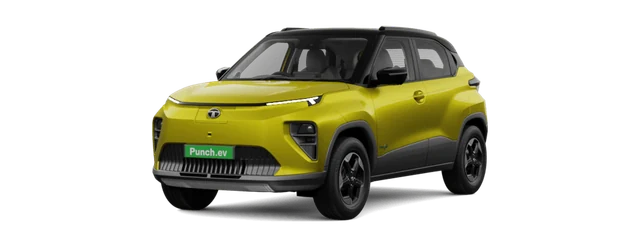 Tata Punch EV in Fearless Yellow